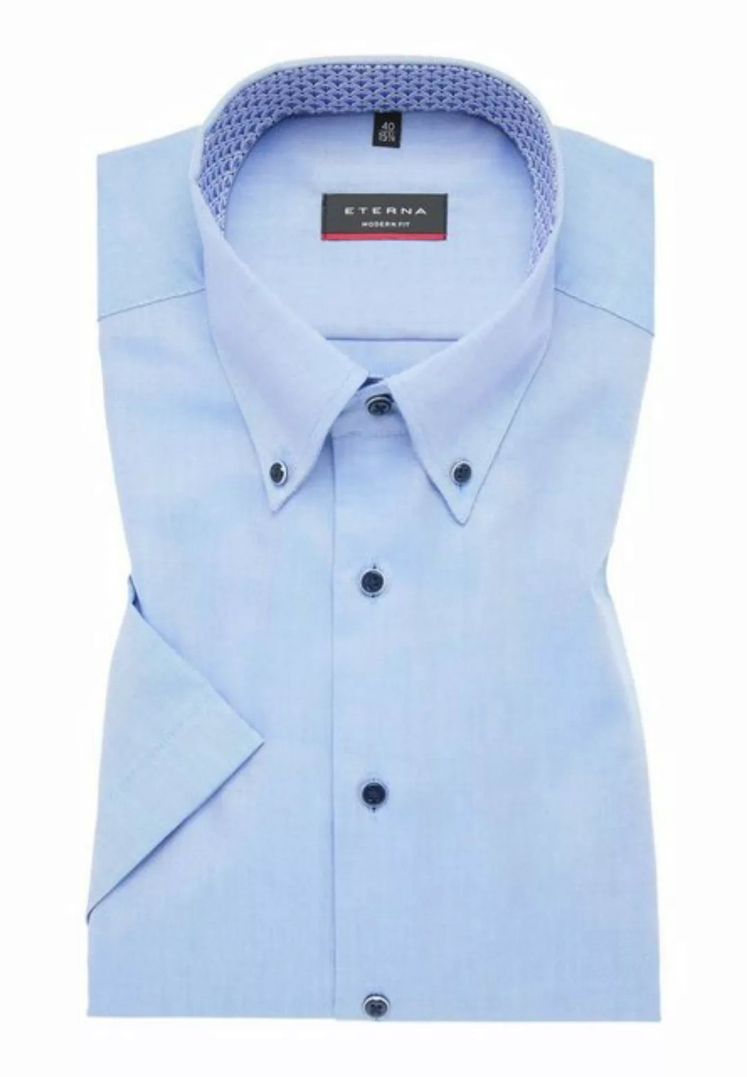 Eterna Kurzarmhemd - Oxford-Hemd - Modern Fit - Businesshemd günstig online kaufen