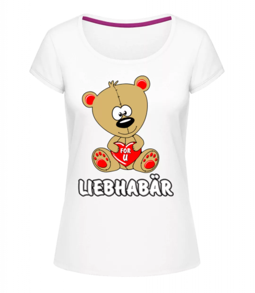 Liebhabär · Frauen T-Shirt U-Ausschnitt günstig online kaufen