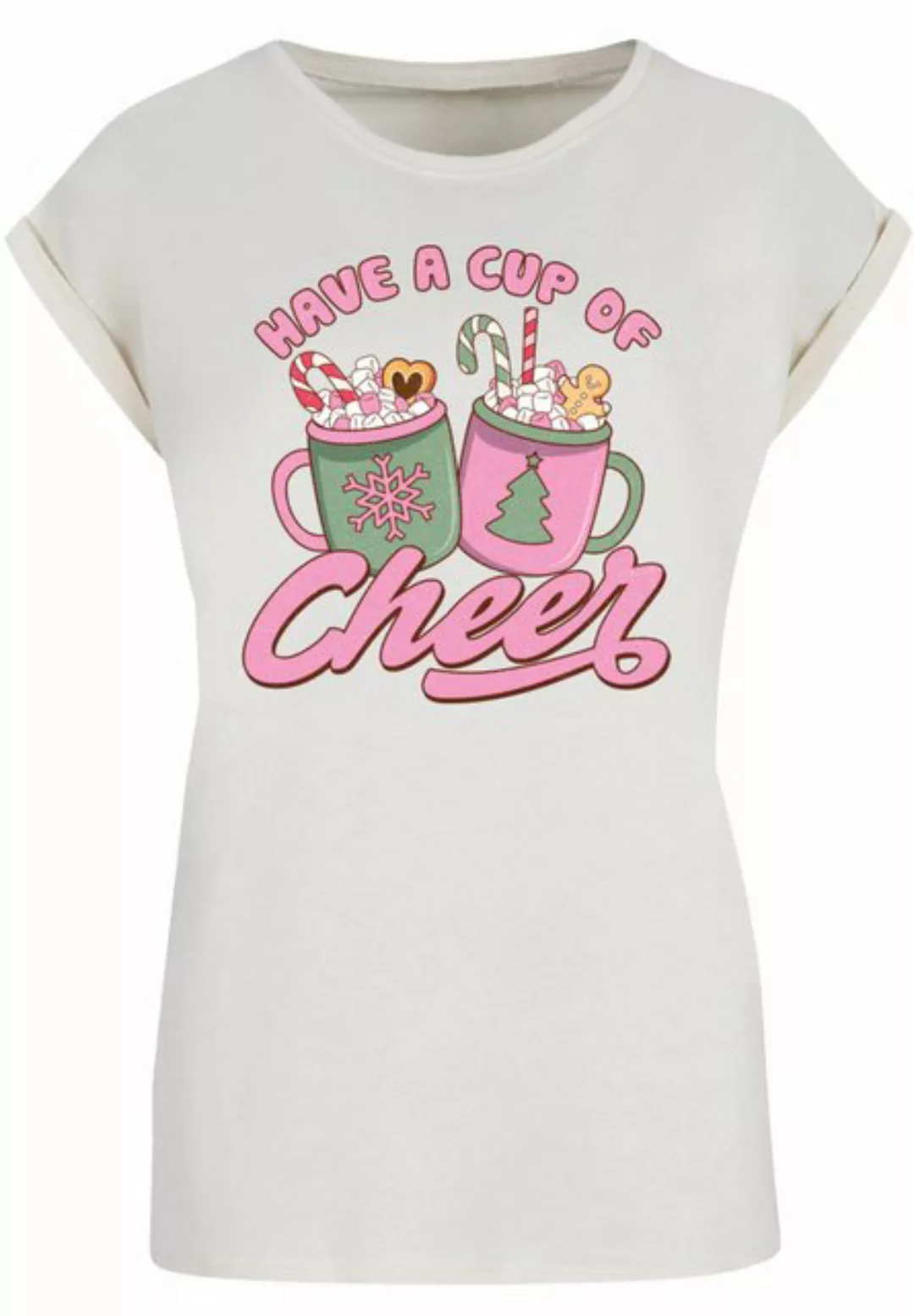 F4NT4STIC T-Shirt Have a Cup of Cheer Weihnachten Premium Qualität, Weihnac günstig online kaufen