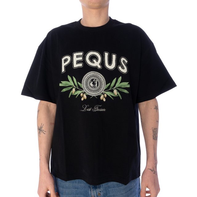 PEQUS T-Shirt T-Shirt Pequs Olive Coin Relic günstig online kaufen