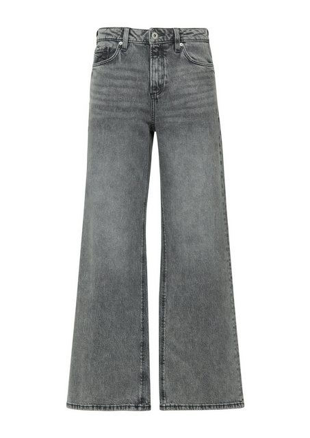 QS Stoffhose Jeans Catie / Slim Fit / High Rise / Wide Leg günstig online kaufen