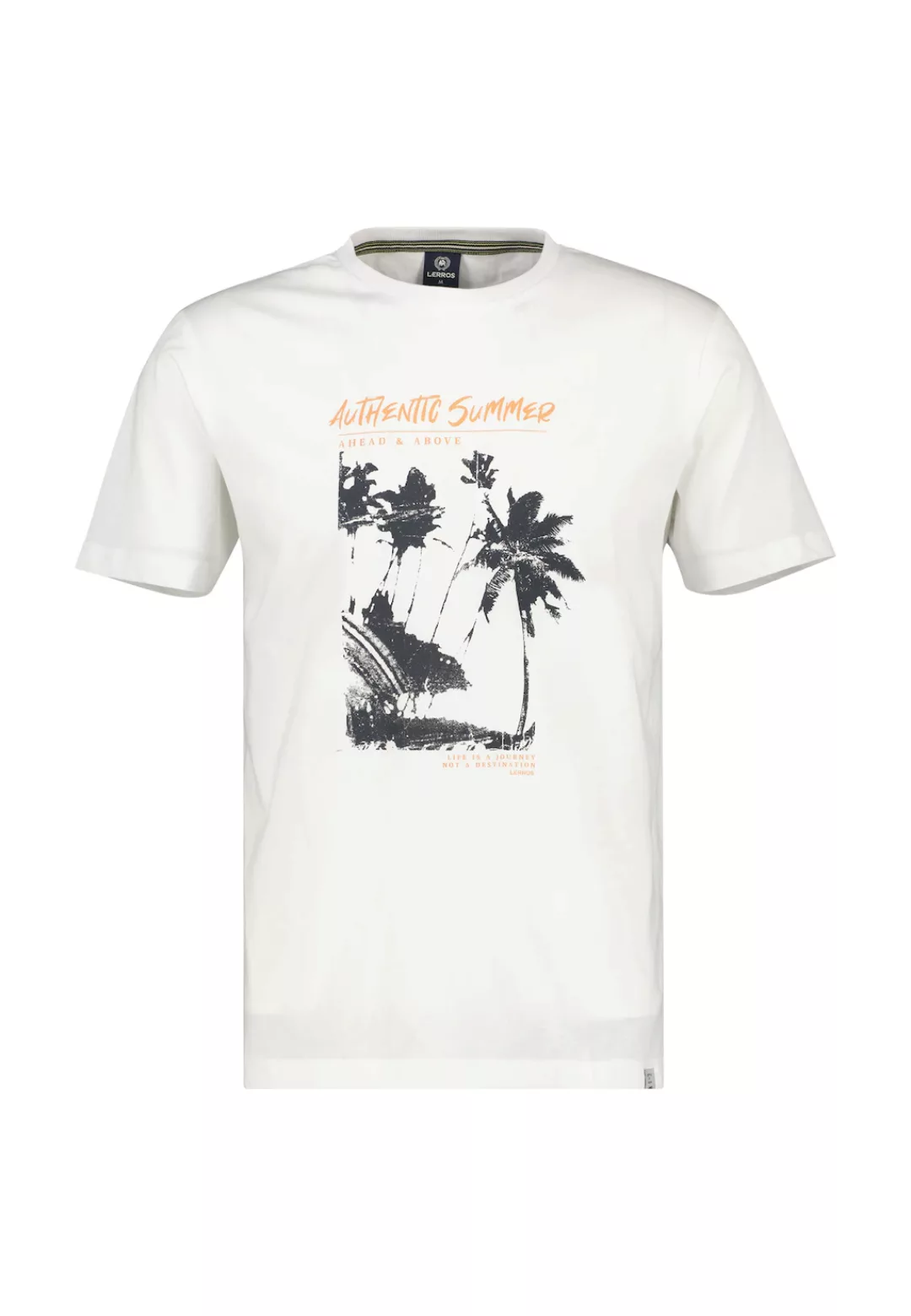 LERROS Muskelshirt "LERROS Tanktop mit sommerlichem Palmenprint" günstig online kaufen