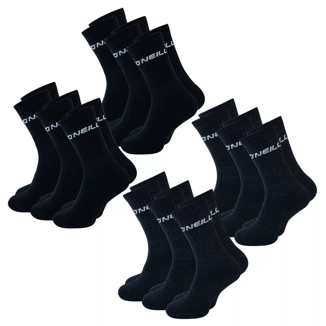 O'Neill Unisex Sportsocken 6er 9er 12er Multipack günstig online kaufen