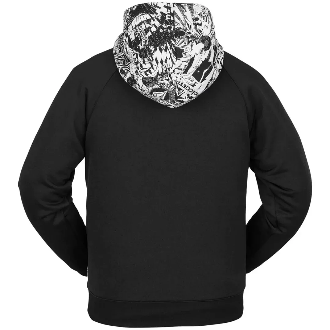 Volcom Hydro Riding Hoodie Black/White günstig online kaufen