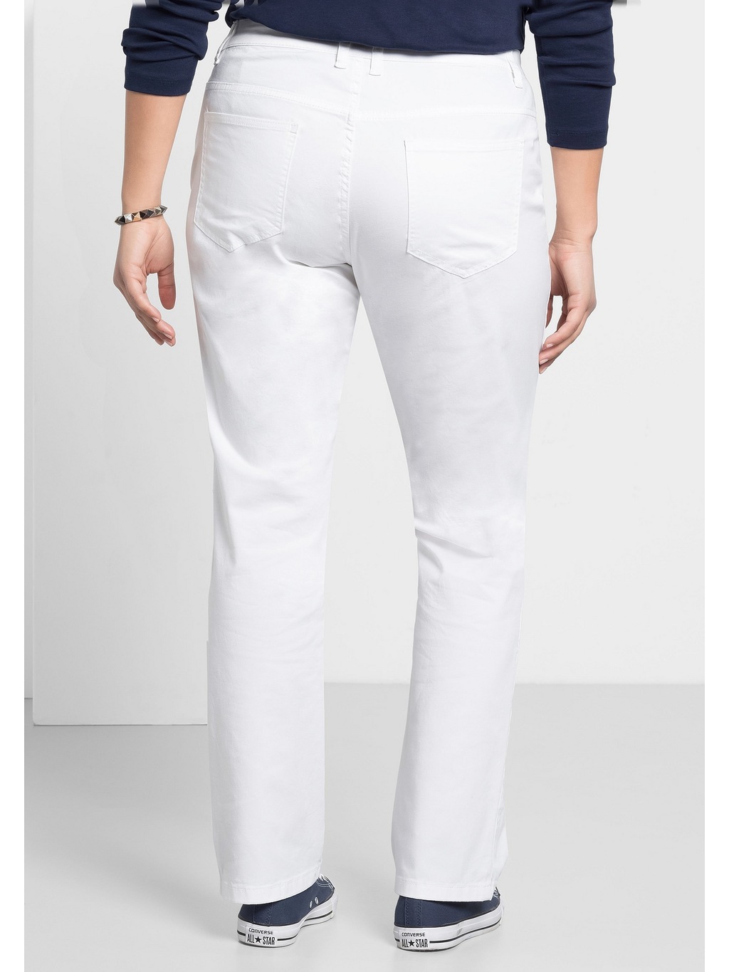 Sheego Stretch-Hose "Große Größen", elastische Twill-Qualität günstig online kaufen