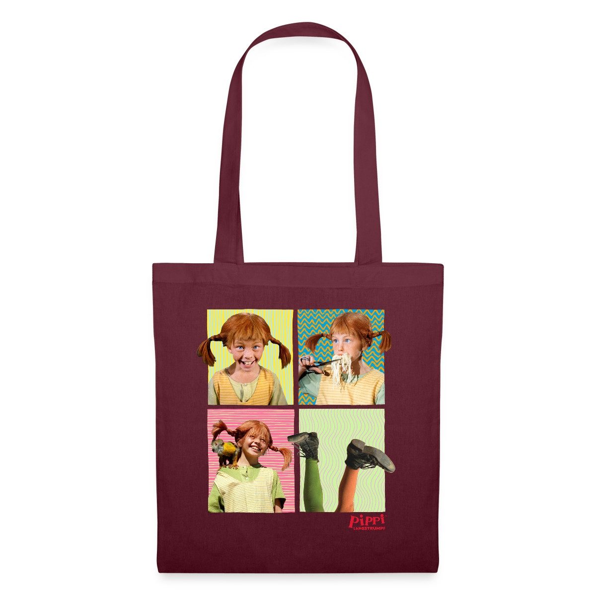 Spreadshirt Henkeltasche Pippi Langstrumpf Portraits Von günstig online kaufen
