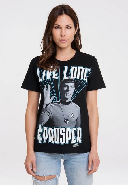 LOGOSHIRT T-Shirt "Star Trek - Spock, Live Long", mit lizenziertem Print günstig online kaufen