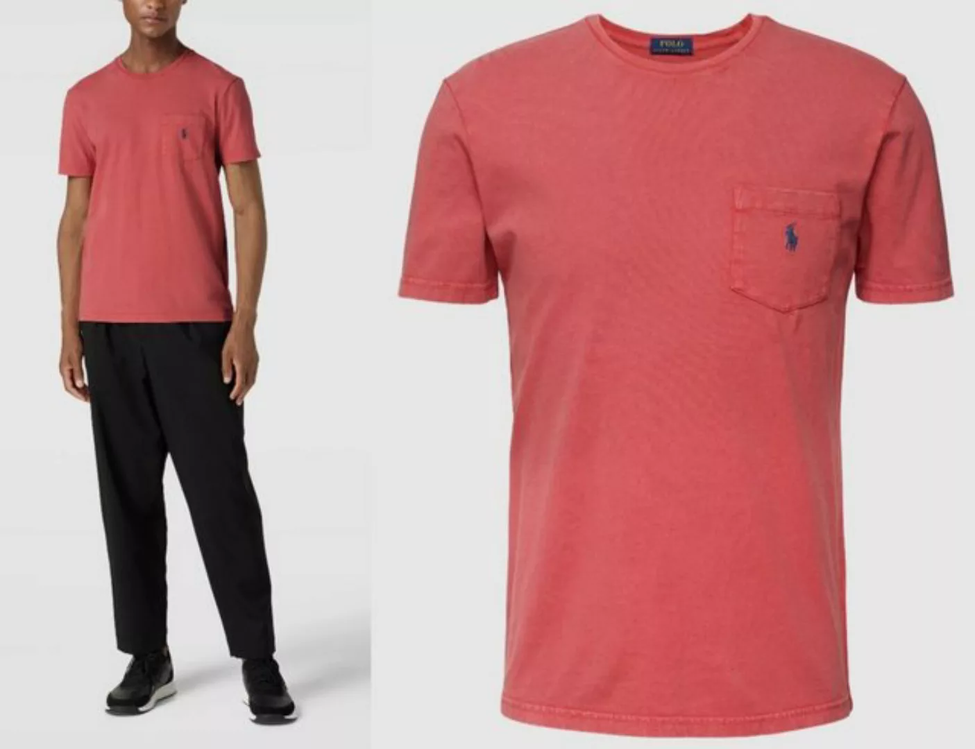 Ralph Lauren T-Shirt POLO RALPH LAUREN VINTAGE LINO COTTON POCKET TEE T-Shi günstig online kaufen