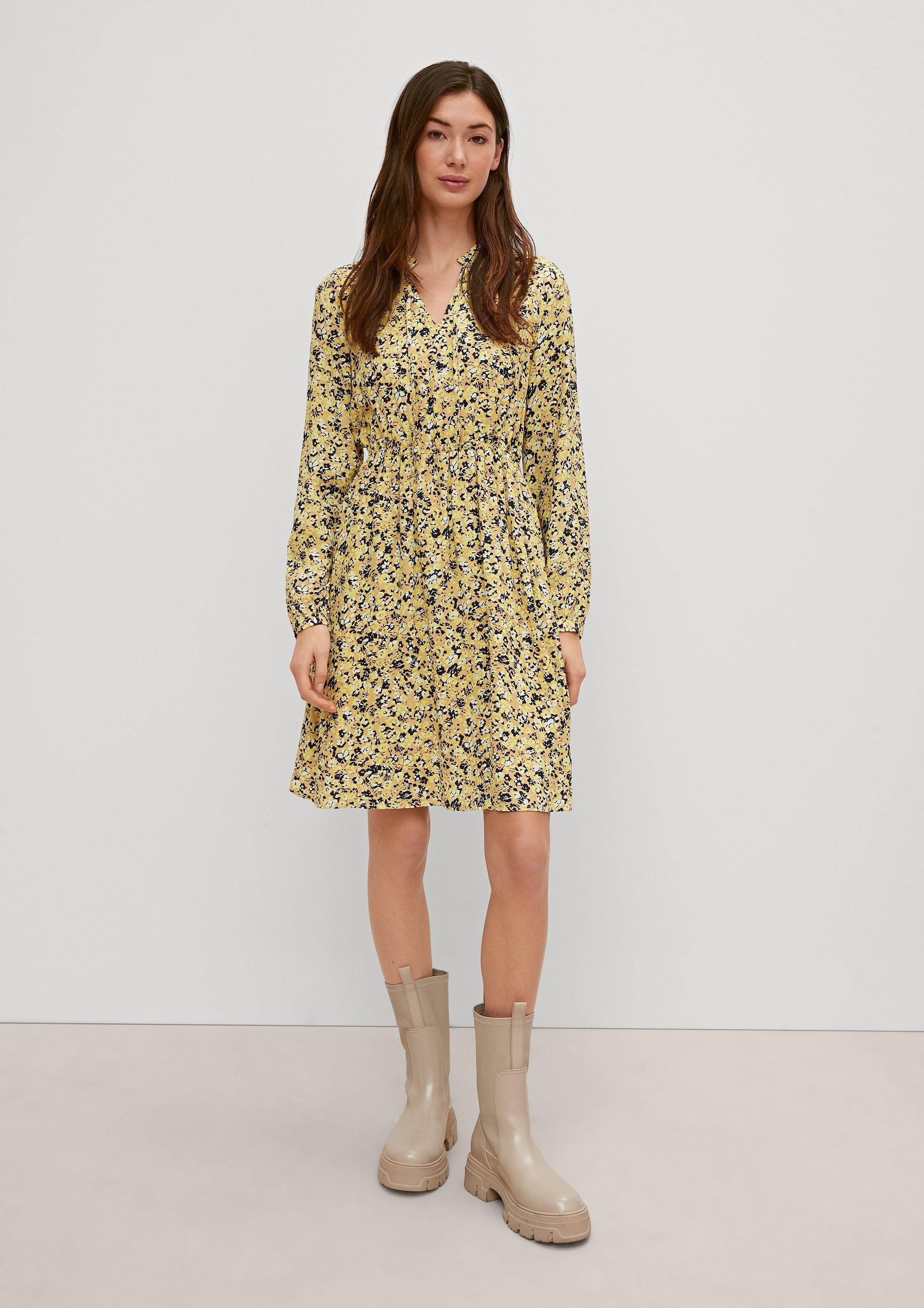 comma casual identity Minikleid Crêpe-Kleid aus günstig online kaufen