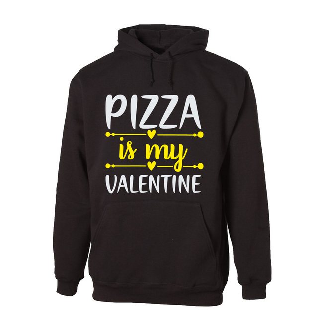 G-graphics Hoodie Pizza is my Valentine Unisex mit trendigem Frontprint mit günstig online kaufen