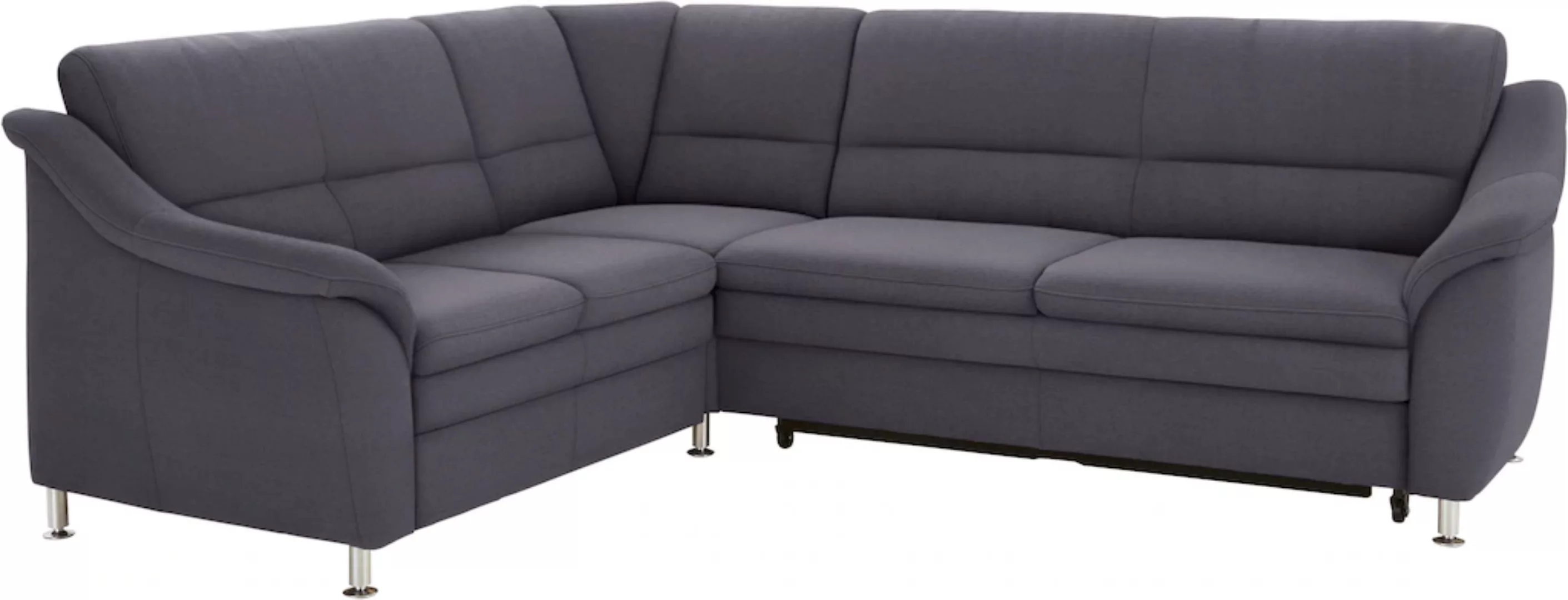 sit&more Ecksofa »Cardoso L-Form«, mit Federkern, wahlweise mit Bettfunktio günstig online kaufen