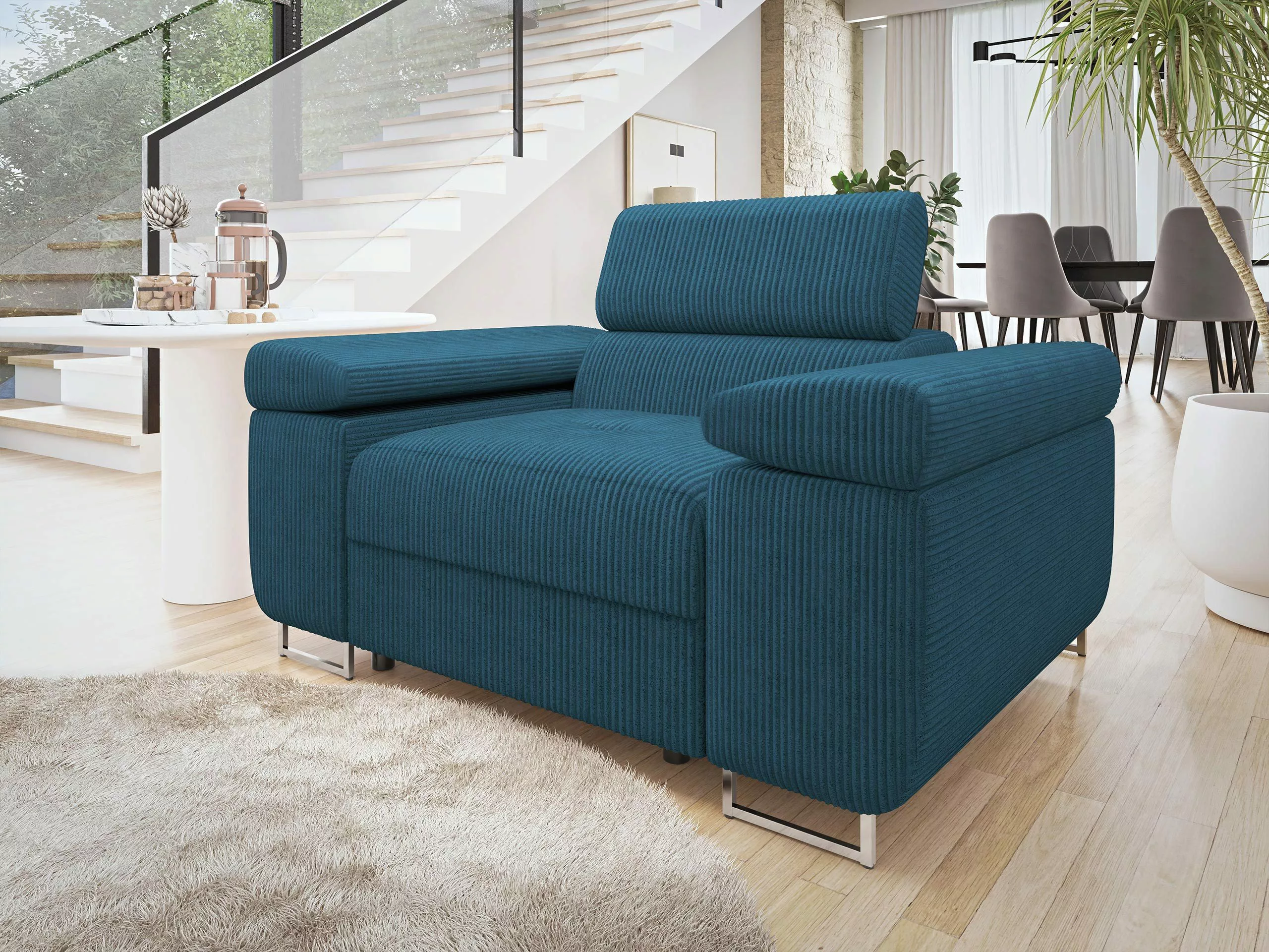 MIRJAN24 Sessel Torezio Cord, Einstellbare Kopfstützen, günstig online kaufen
