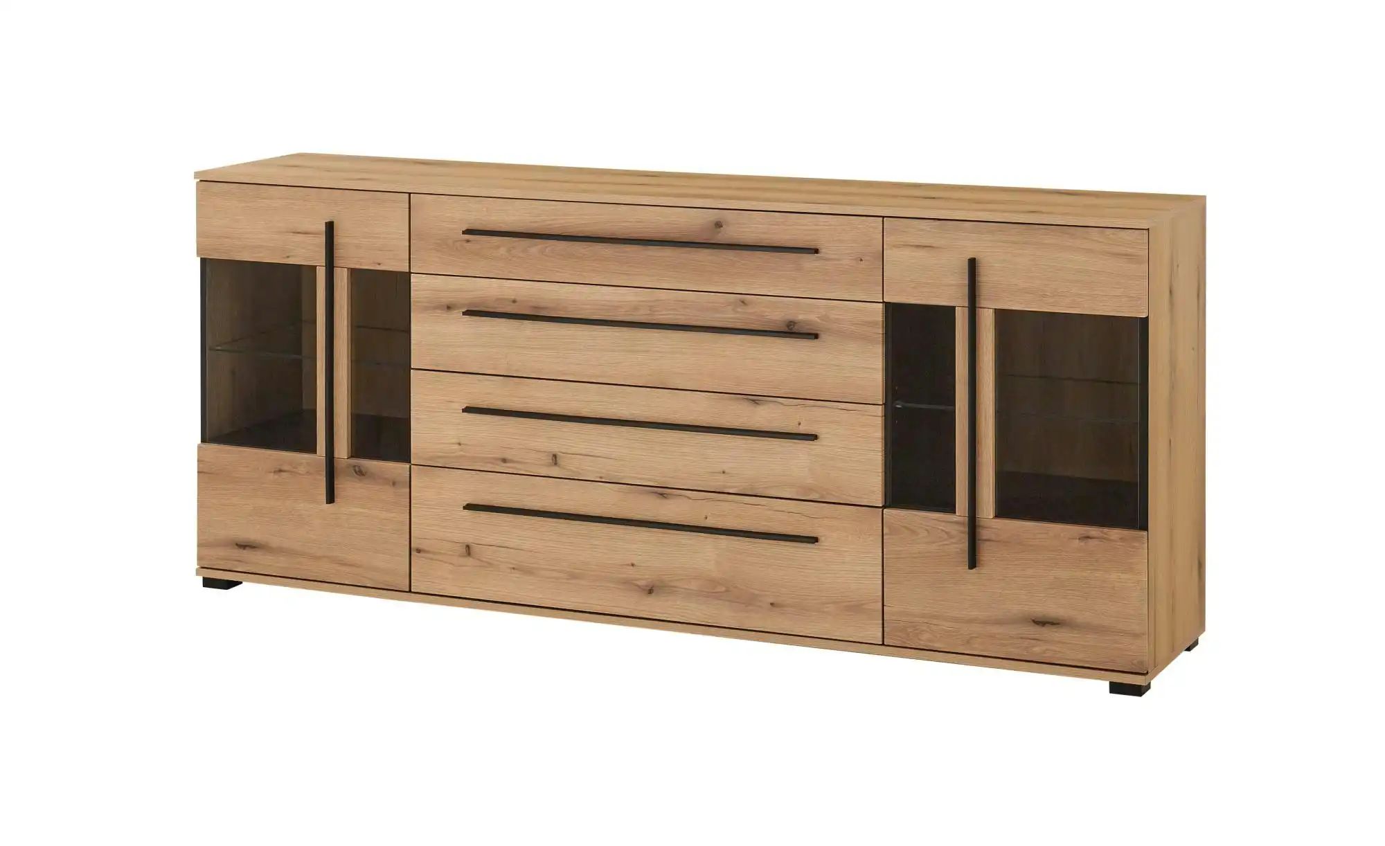 Sideboard  Cantara ¦ braun ¦ Maße (cm): B: 200 H: 86 Kommoden & Sideboards günstig online kaufen