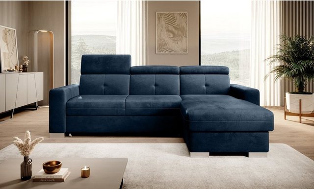 Luxusbetten24 Schlafsofa Designer Sofa Ferila, mit Schlaf- und Klappfunktio günstig online kaufen