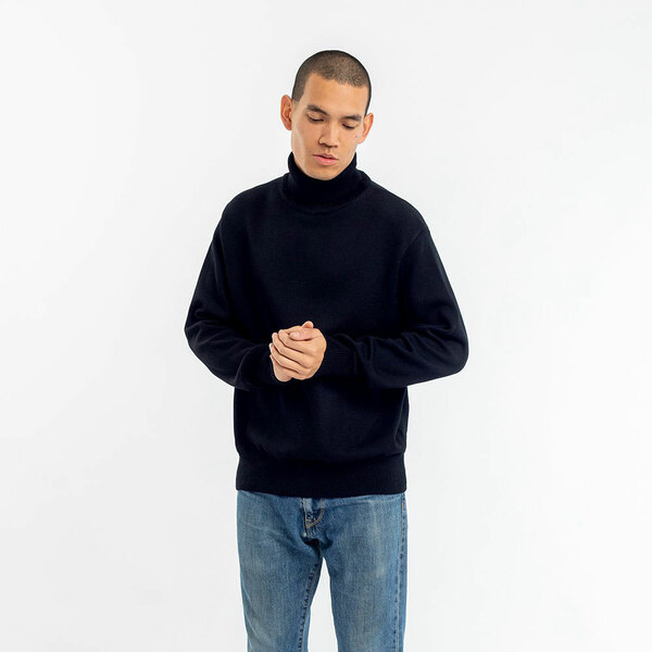 Rollkragen Pullover Aus Bio Merinowolle günstig online kaufen