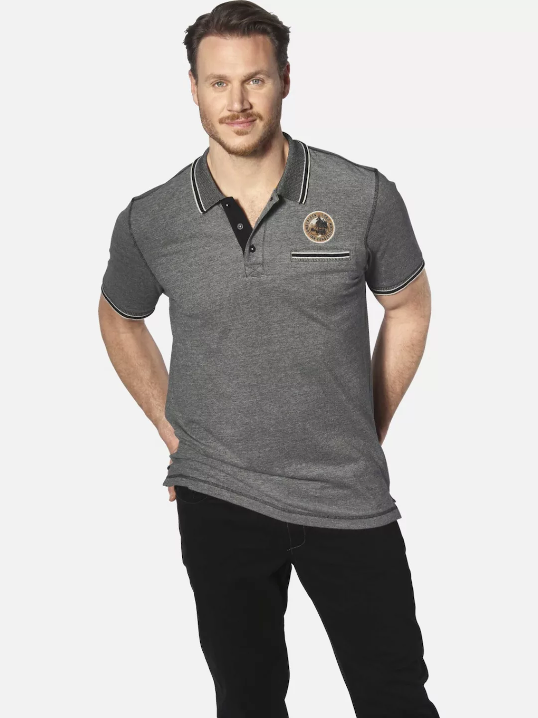 Jan Vanderstorm Poloshirt "Poloshirt RIGHER" günstig online kaufen