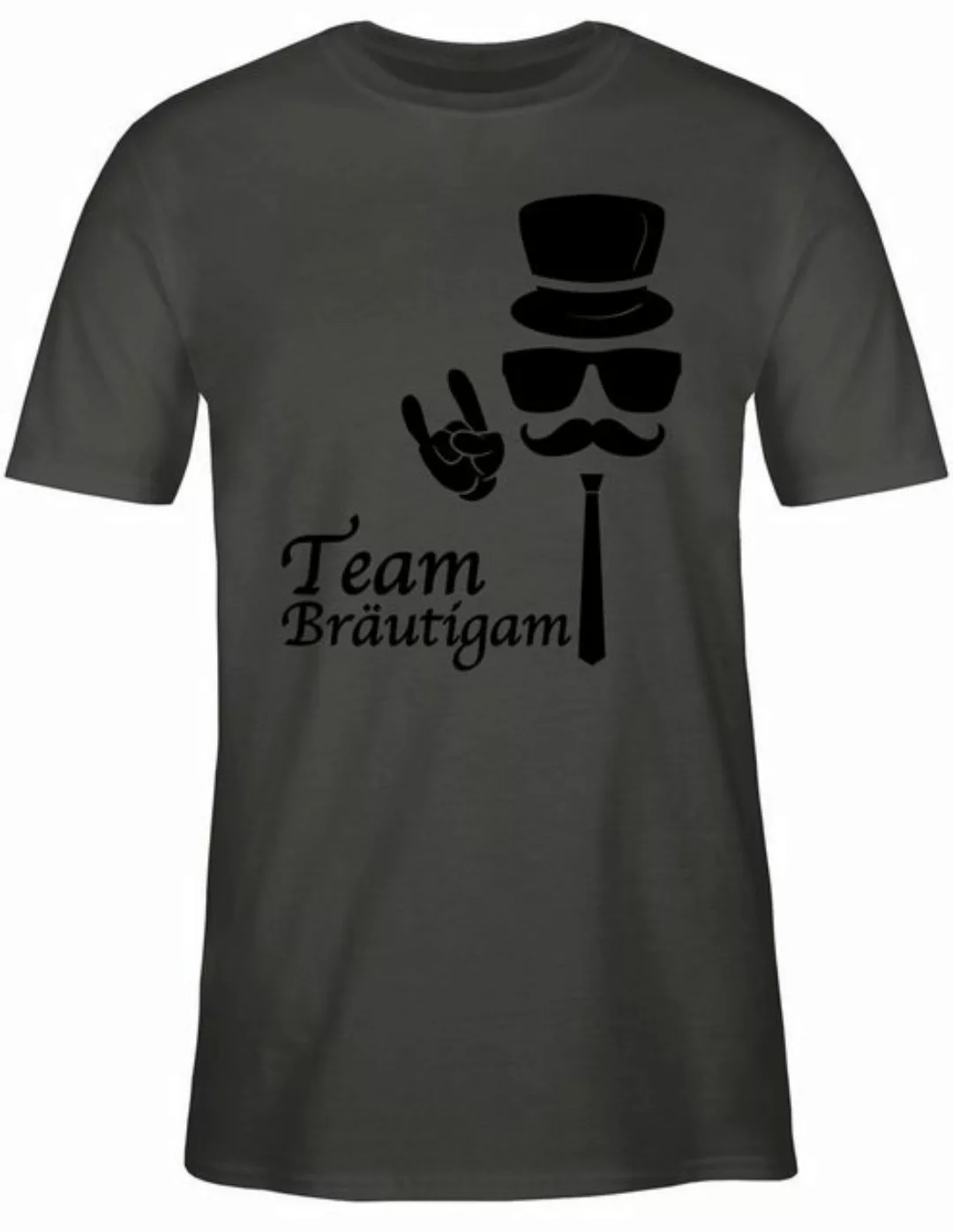 Shirtracer T-Shirt Team Bräutigam Hipster JGA Männer günstig online kaufen