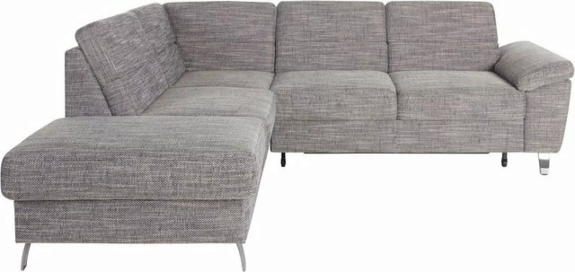 sit&more Ecksofa "Sorano L-Form", wahlweise mit Bettfunktion und Bettkasten günstig online kaufen