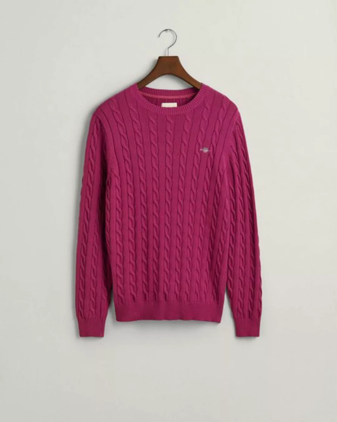 Gant Sweatshirt COTTON CABLE C-NECK günstig online kaufen