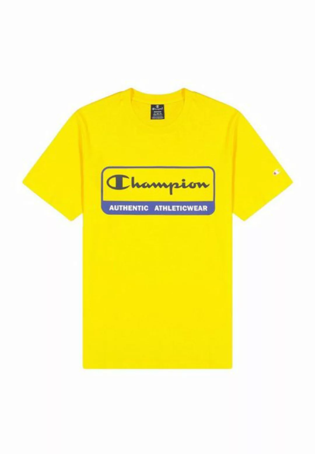 Champion T-Shirt Champion Herren T-Shirt 219165 YS058 GLY Gelb günstig online kaufen