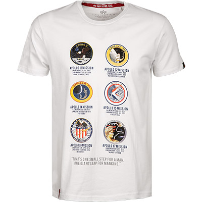 ALPHA INDUSTRIES T-Shirt Apollo Mission 106521/09 günstig online kaufen