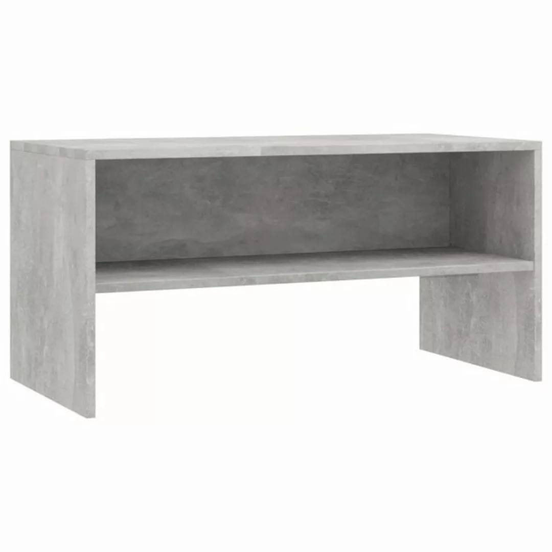 furnicato TV-Schrank Betongrau 80x40x40 cm Holzwerkstoff günstig online kaufen