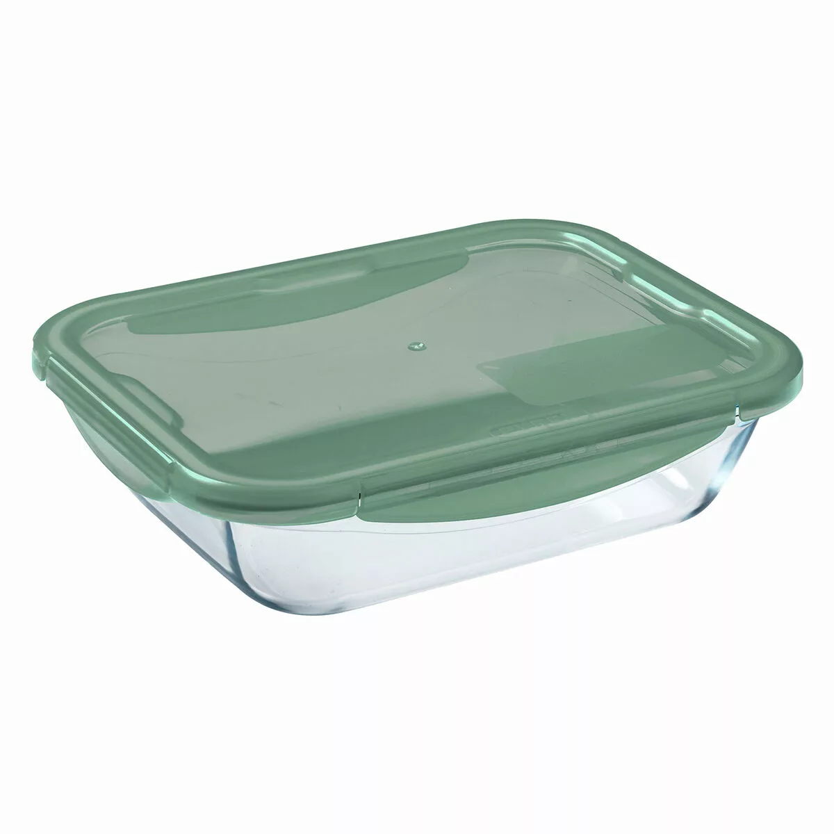 Lunchbox Hermetisch Pyrex Cook & Go Grün Glas (800 Ml) (6 Stück) günstig online kaufen