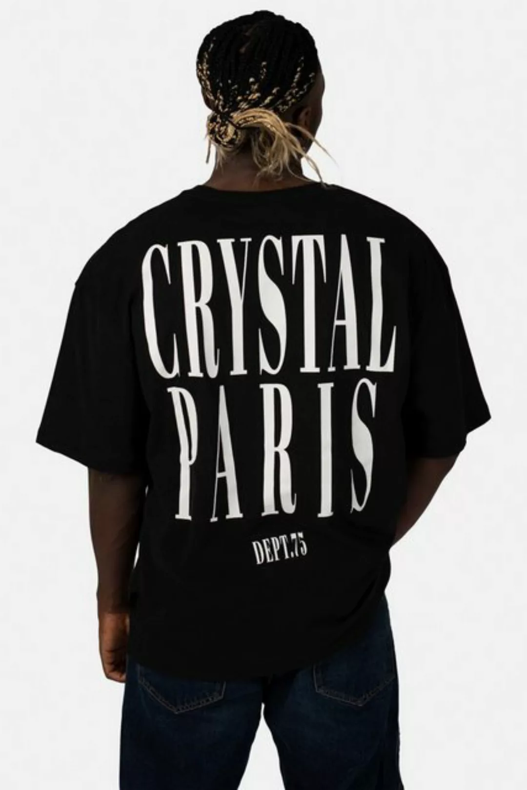 Crystal Paris Oversize-Shirt Face günstig online kaufen