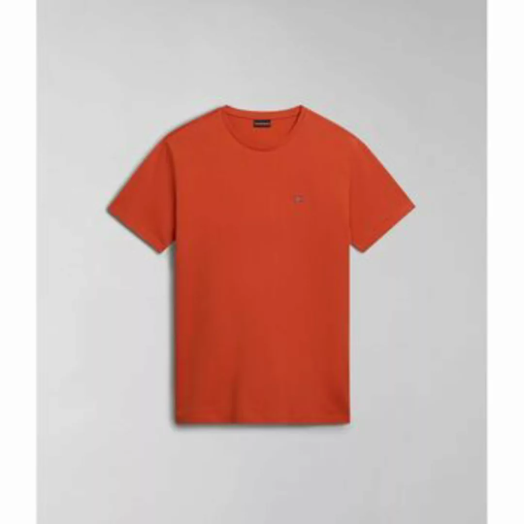 Napapijri  T-Shirts & Poloshirts SALIS SS SUM NP0A4H8D-621 BURNT ORANGE günstig online kaufen
