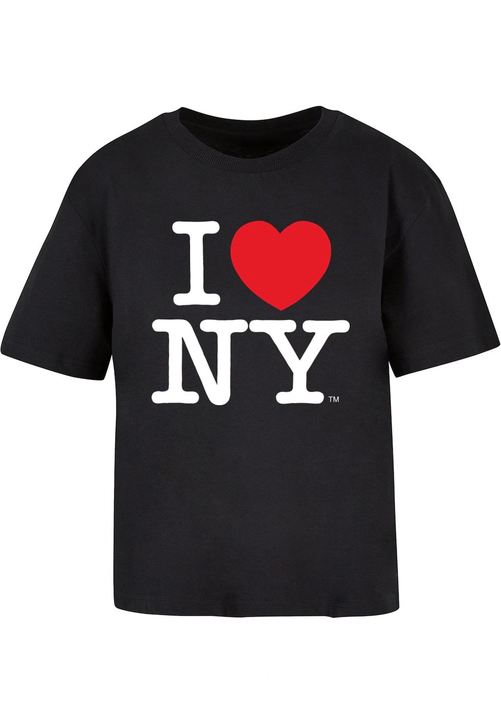 Merchcode T-Shirt "Merchcode Ladies I Love NY Tee" günstig online kaufen