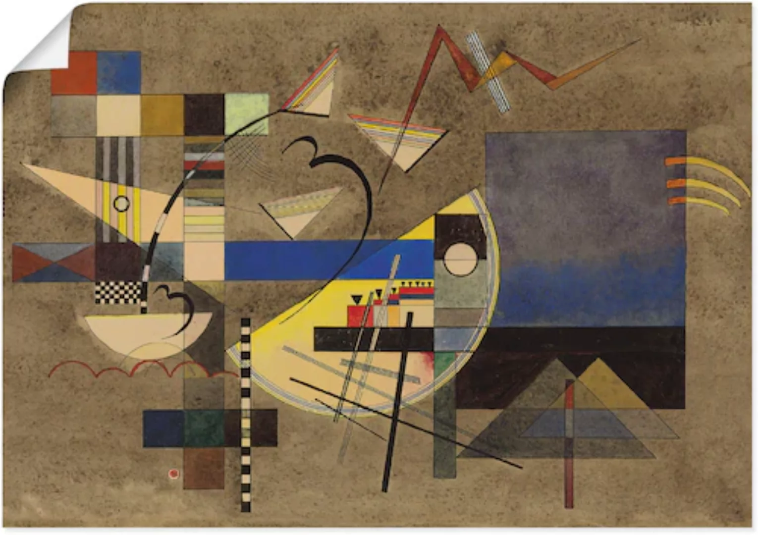 Artland Wandbild "Festes III. 1925", Muster, (1 St.), als Leinwandbild, Pos günstig online kaufen