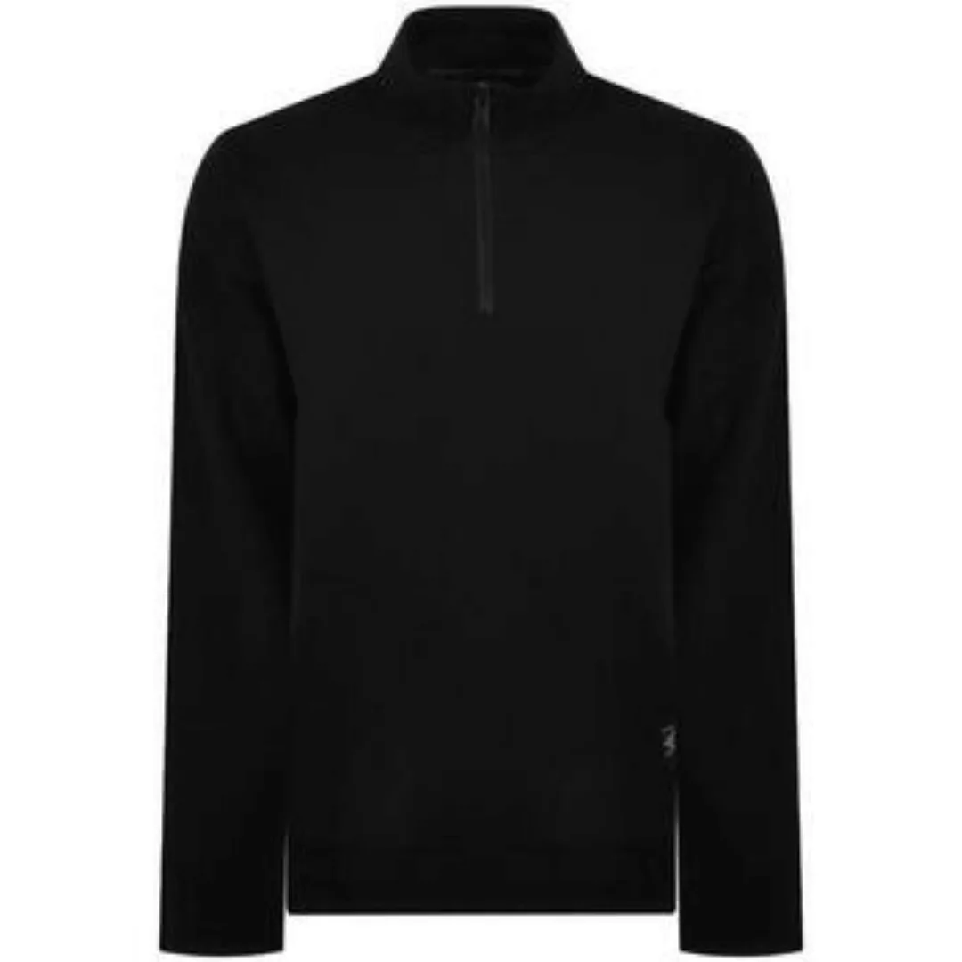 Emporio Armani  Sweatshirt Lounge Quarter Zip Sweatshirt Black günstig online kaufen