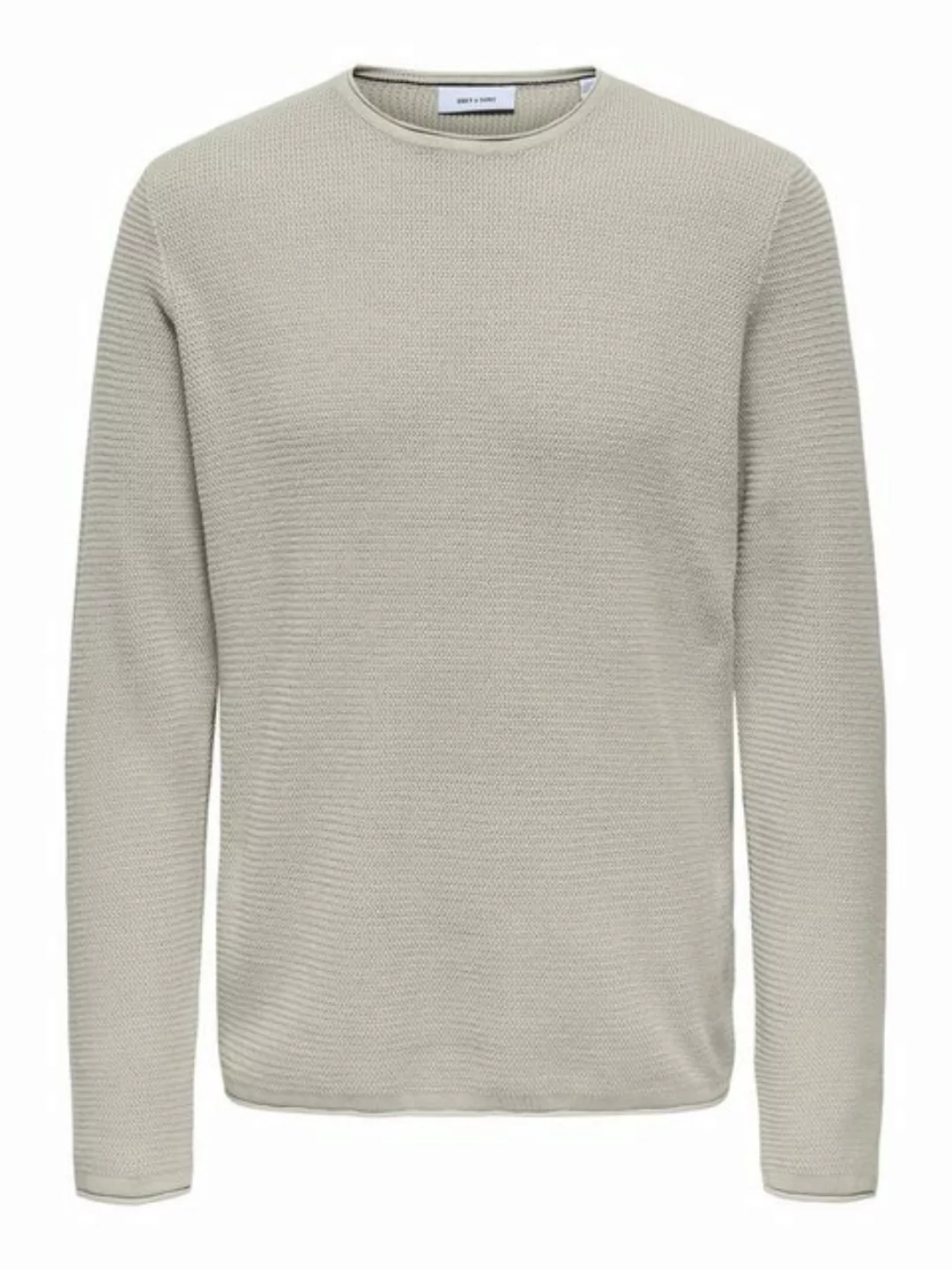 ONLY & SONS Sweatshirt ONSERIC REG 12 STRUC CREW KNIT NOOS günstig online kaufen