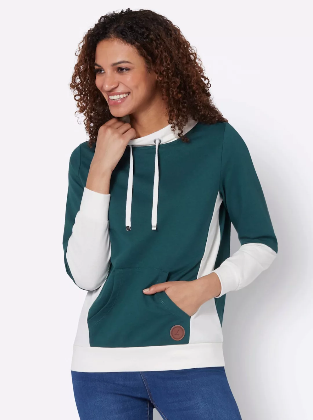Casual Looks Stehkragenshirt "Shirt", (1 tlg.) günstig online kaufen