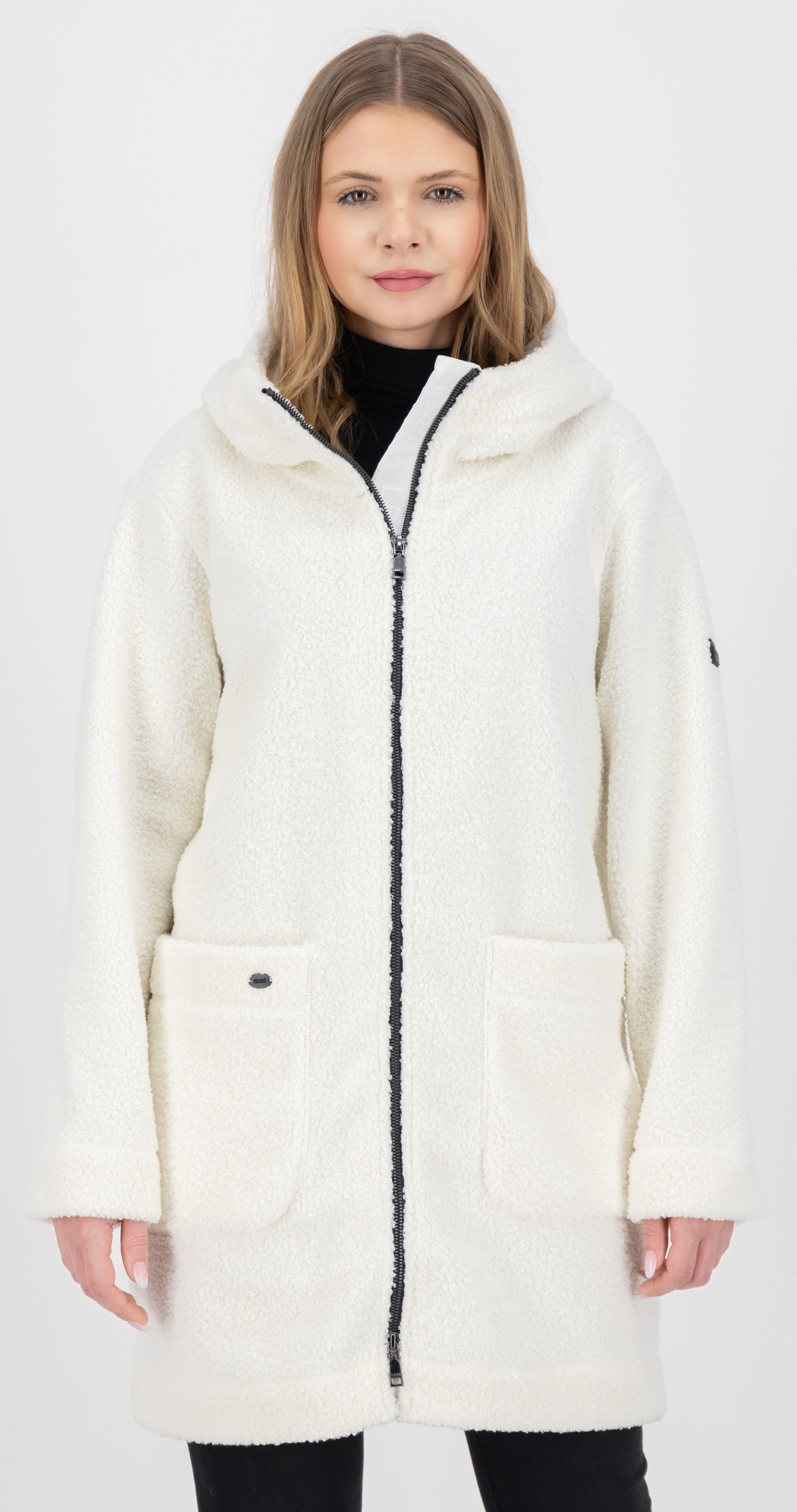 LPO Fleecejacke "CARRY WMN", Teddyfleece Longjacke günstig online kaufen