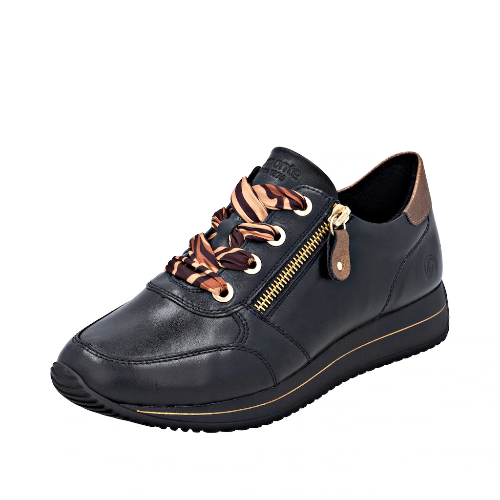 Remonte Keilsneaker, Schnürschuh, Halbschuh, Freizeitschuh mit seitlichem R günstig online kaufen