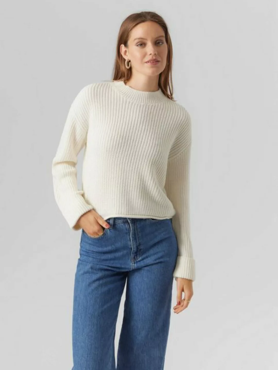 Vero Moda Strickpullover Sayla (1-tlg) Plain/ohne Details günstig online kaufen