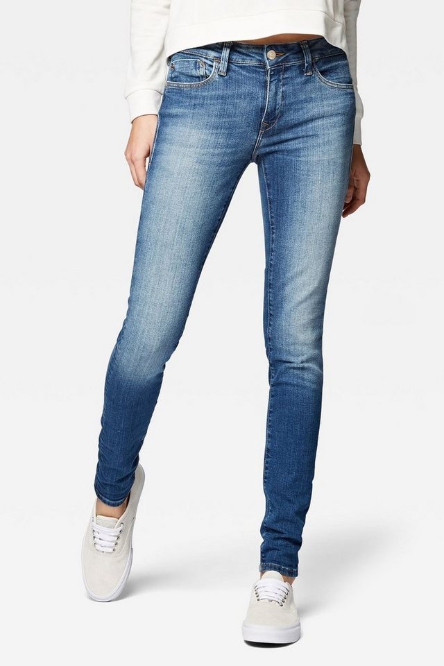 Mavi Skinny-fit-Jeans Skinny Fit Denim Jeans Normal Waist Stretch Hose ADRI günstig online kaufen