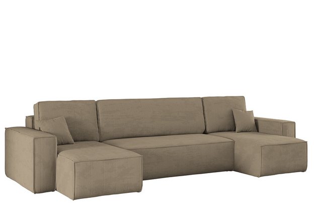 Kaiser Möbel Ecksofa mit schlaffunktion und bettkasten, Couch U-form BEST s günstig online kaufen