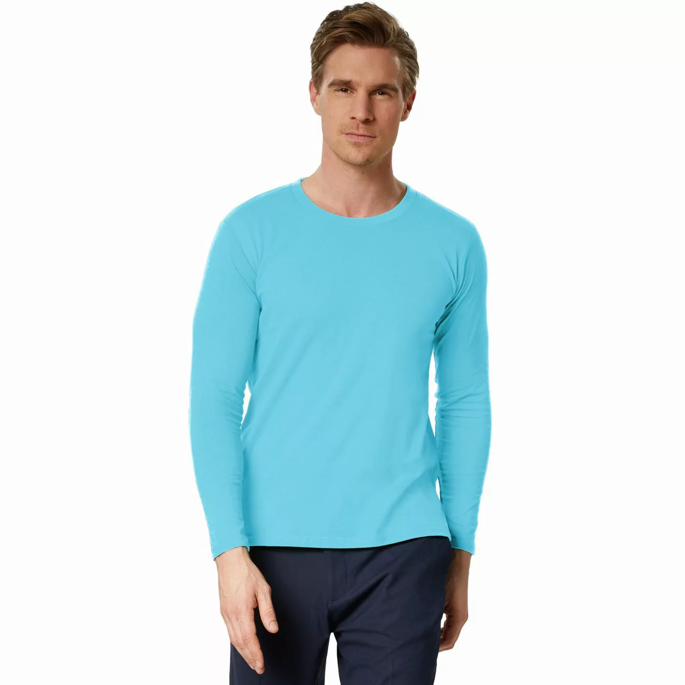 dressforfun Longsleeve Langarm-Shirt Männer günstig online kaufen