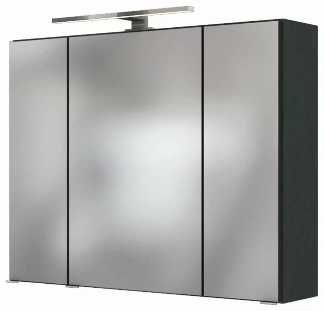 welltime Spiegelschrank Baabe Breite 80 cm, mit 3D-Effekt, dank 3 Spiegeltü günstig online kaufen