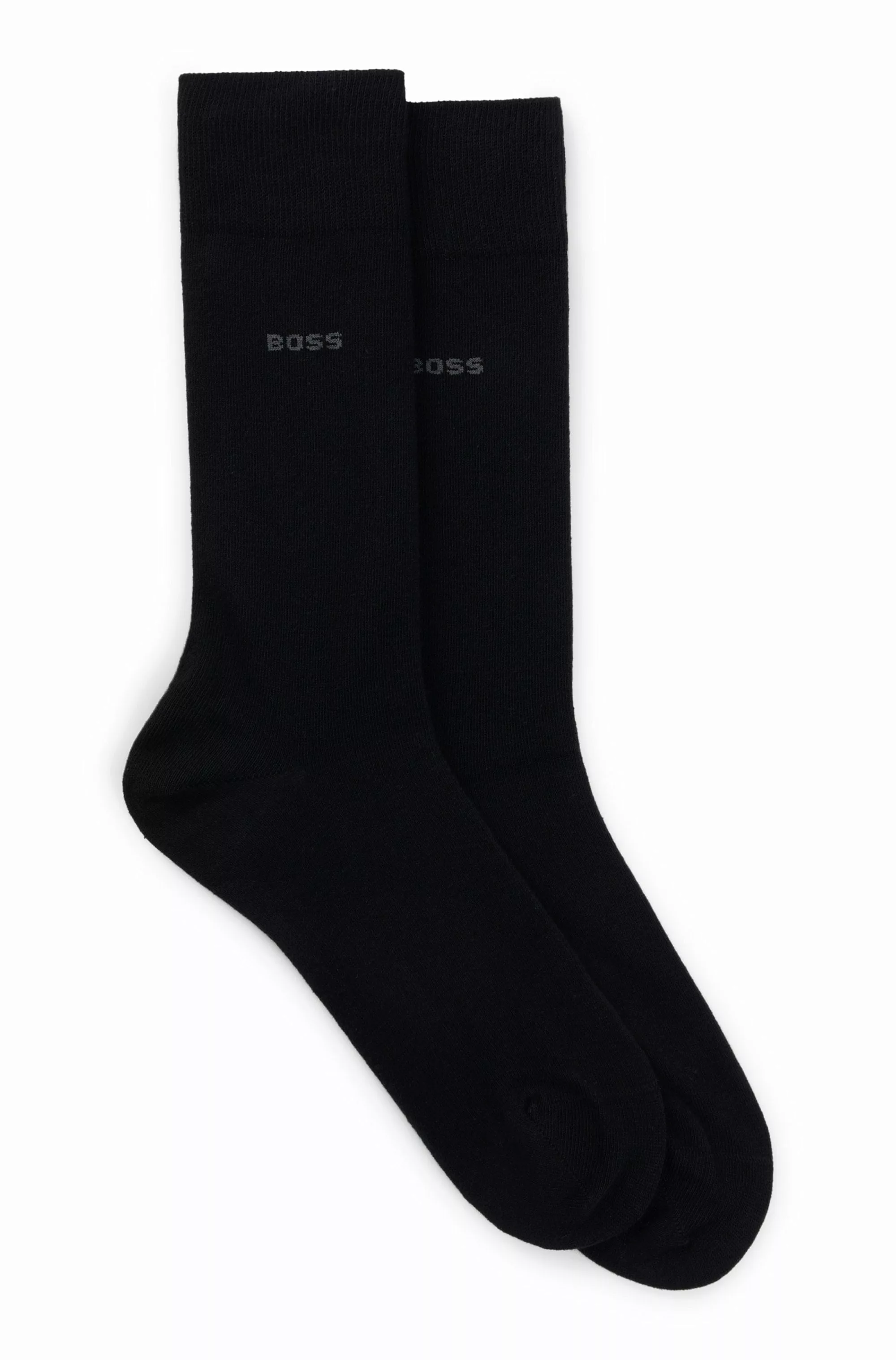 BOSS Businesssocken "2P RS Uni CC", (Packung, 2 Paar, 2er), mit Markenlogo günstig online kaufen