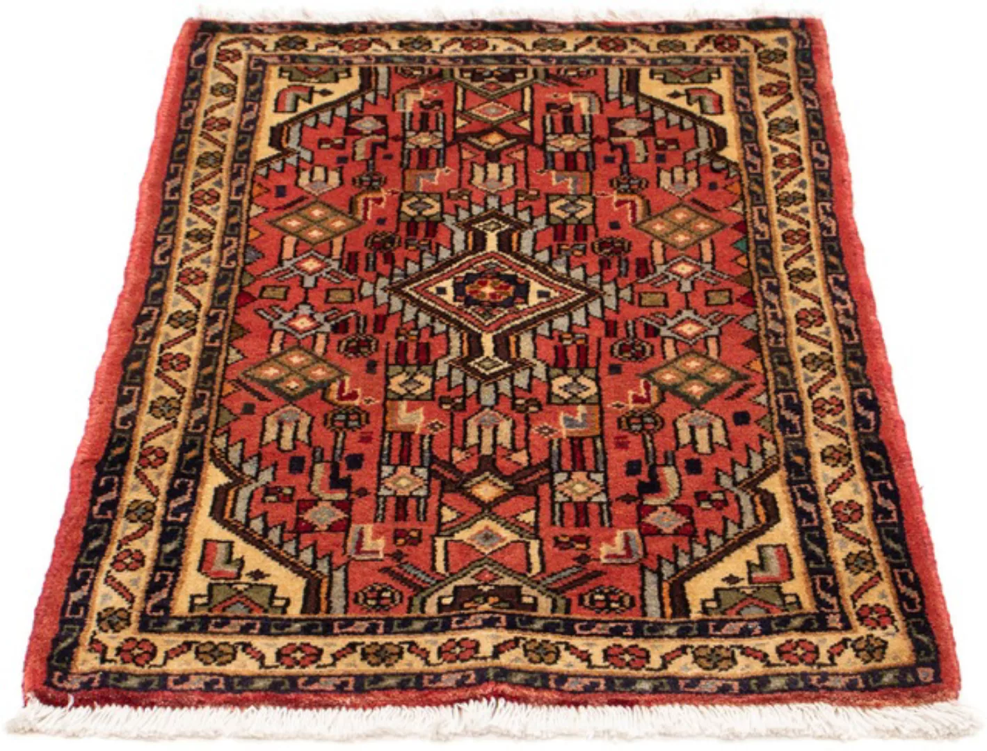 morgenland Orientteppich »Perser - Nomadic - 90 x 61 cm - hellrot«, rechtec günstig online kaufen