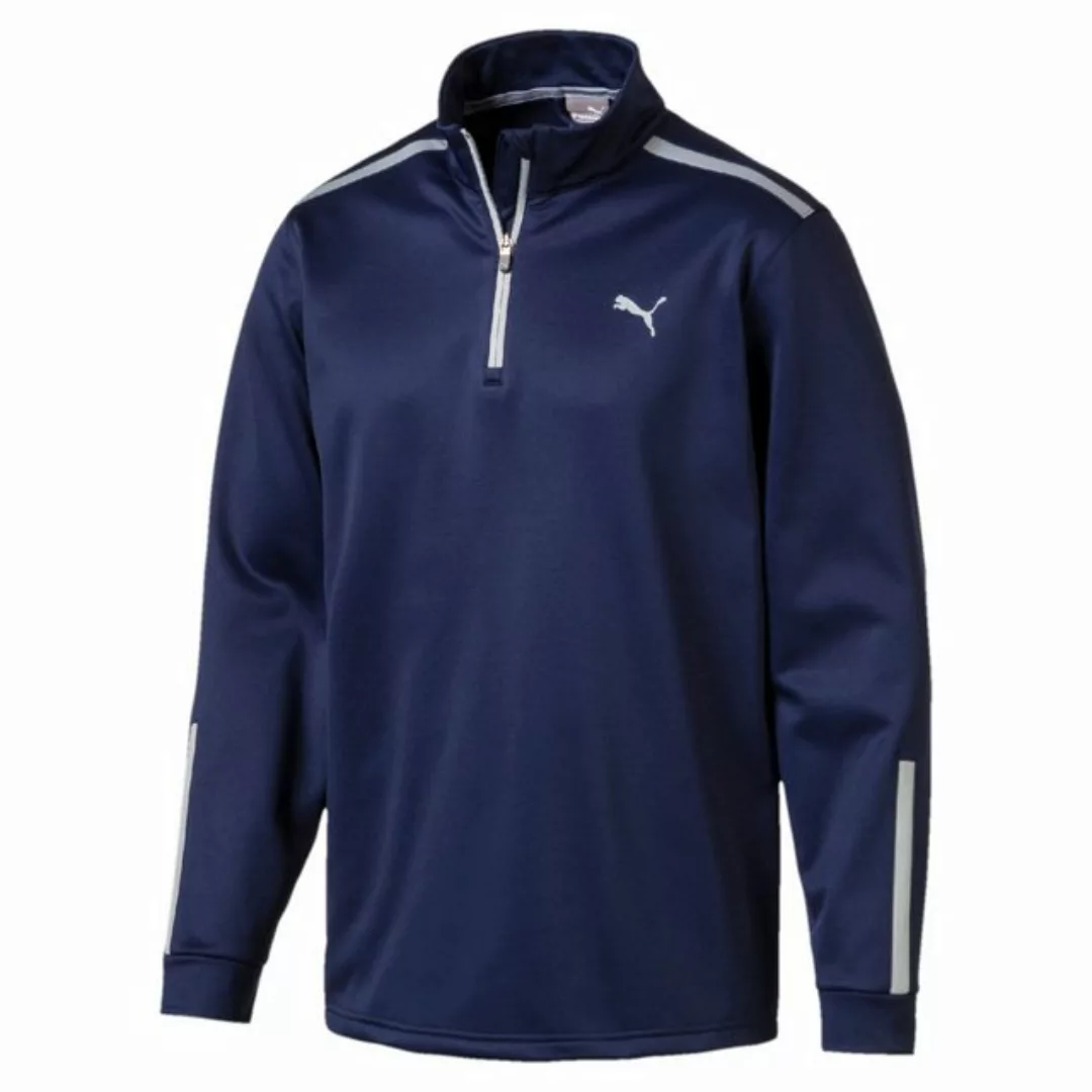 PUMA Longsweatshirt Puma Golf Layer 1/4 Zip Midweight Fleece Blau Herren S günstig online kaufen