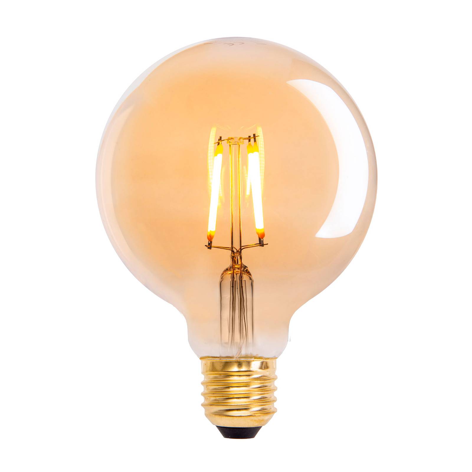 Näve LED-Leuchtmittel E27 Globeform 4 W 310 lm 3er Set 13,5 x 95 cm (H x Ø) günstig online kaufen