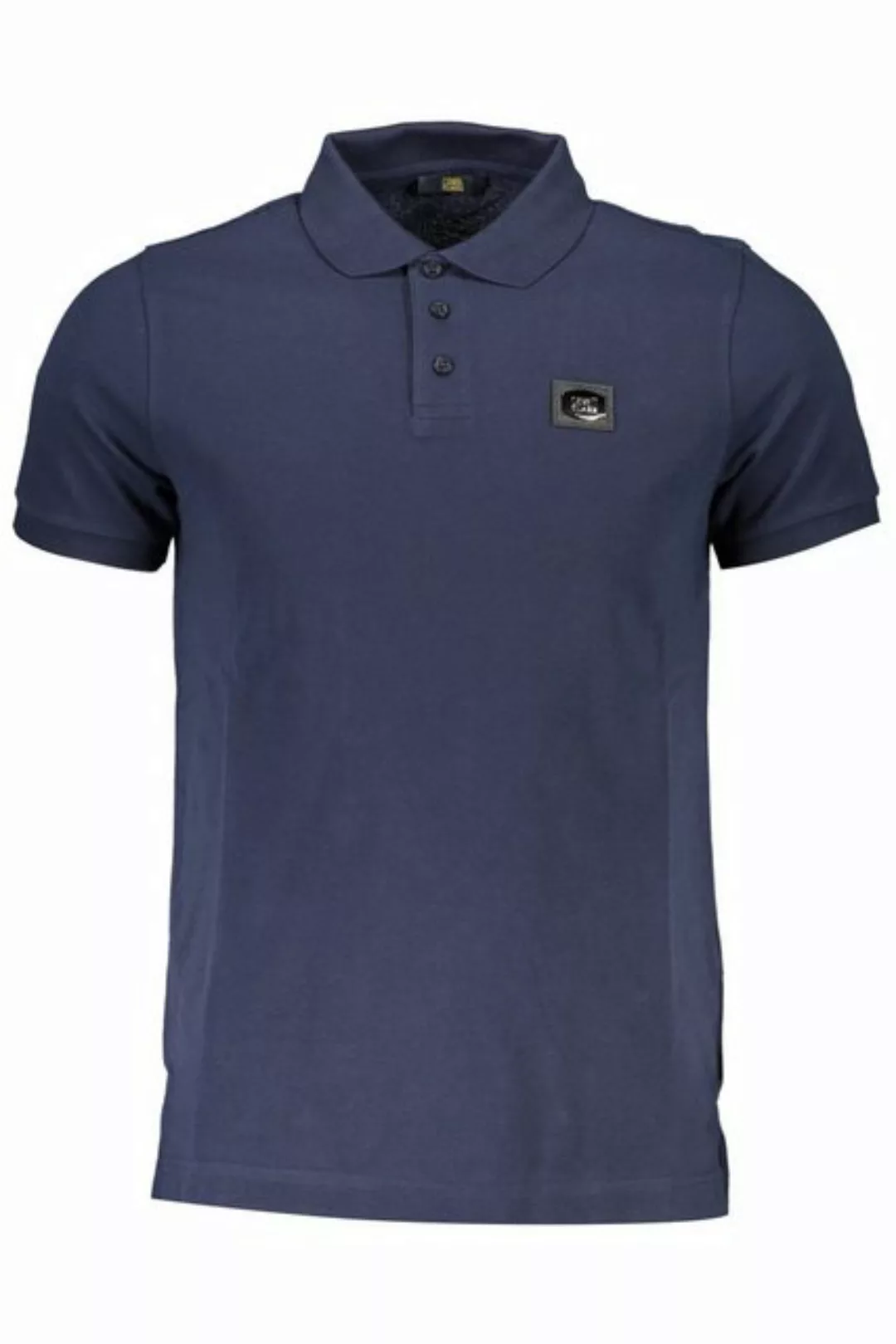 Cavalli Class Poloshirt Herren Poloshirt Blau - Stilvolles Kurzarm Design günstig online kaufen