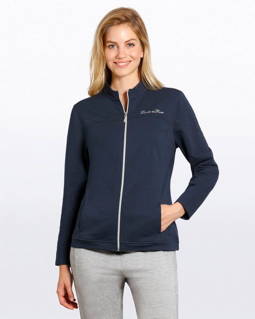 Hajo Sweatjacke Damen Freizeitjacke Premium Komfort günstig online kaufen