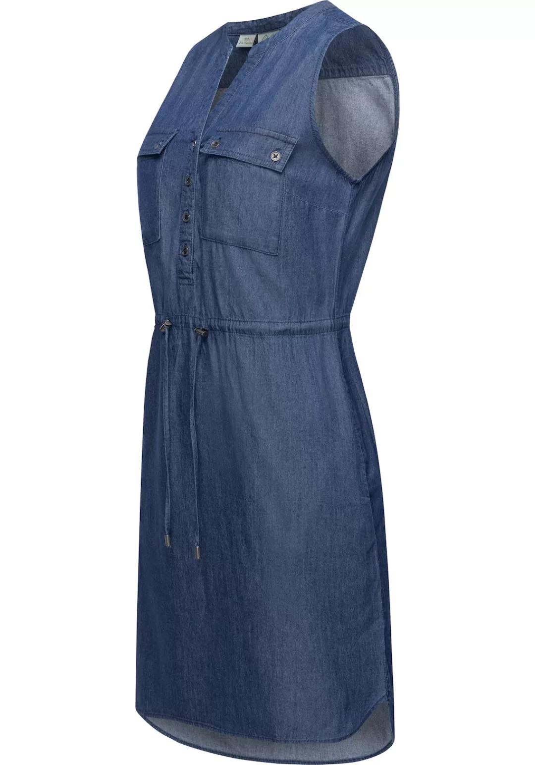 Ragwear Shirtkleid "Roisin Denim", stylisches Sommerkleid mit Bindeband günstig online kaufen