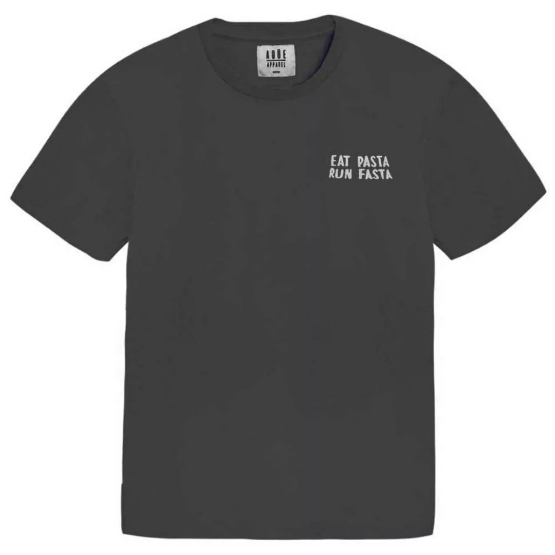 AqÜe Apparel Eat Pasta Kurzärmeliges T-shirt L Dark Grey günstig online kaufen