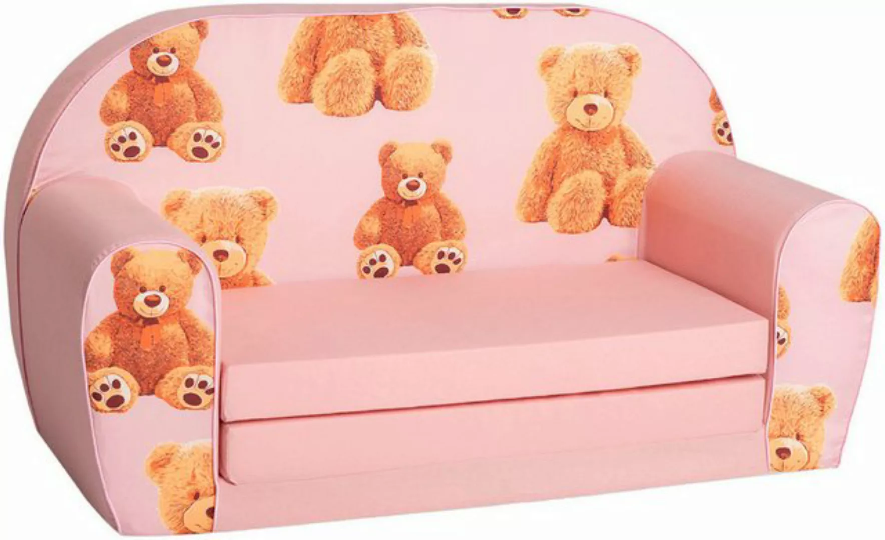 Knorrtoys® Sofa »Teddy pink«, für Kinder; Made in Europe günstig online kaufen